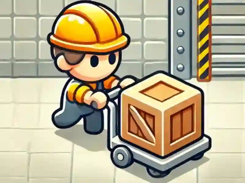 Jwèt Sokoban P/R sou entènèt