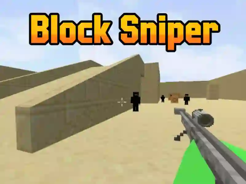 Jwèt Block Sniper sou entènèt