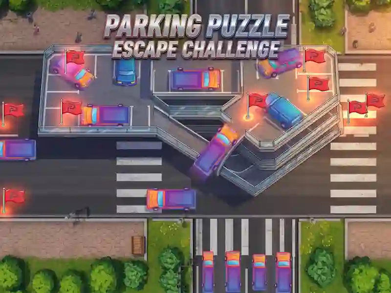 Jwèt Parking Puzzle Escape Challenge sou entènèt