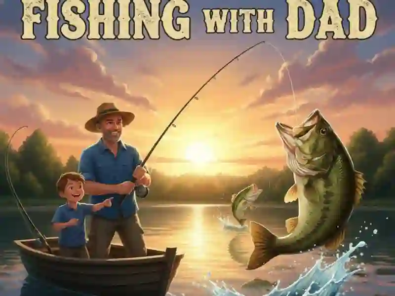 Jwèt Lapèch ak papa sou entènèt