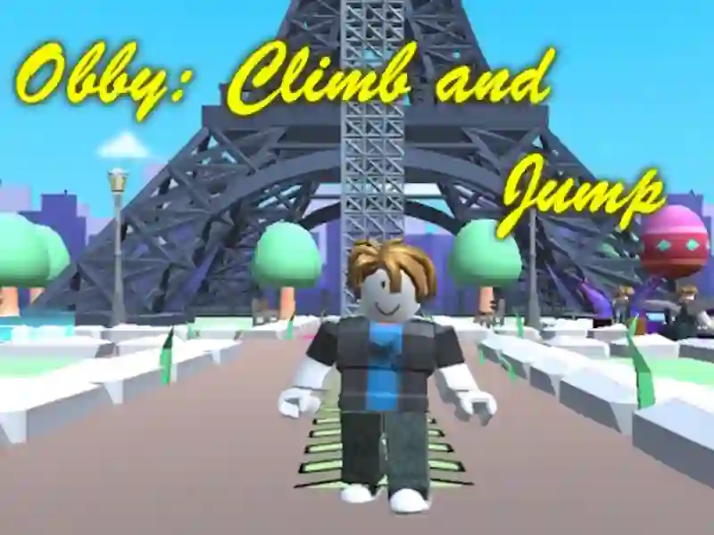 Jwèt Obby: monte ak sote sou entènèt Jwèt Obby: monte ak sote sou entènèt