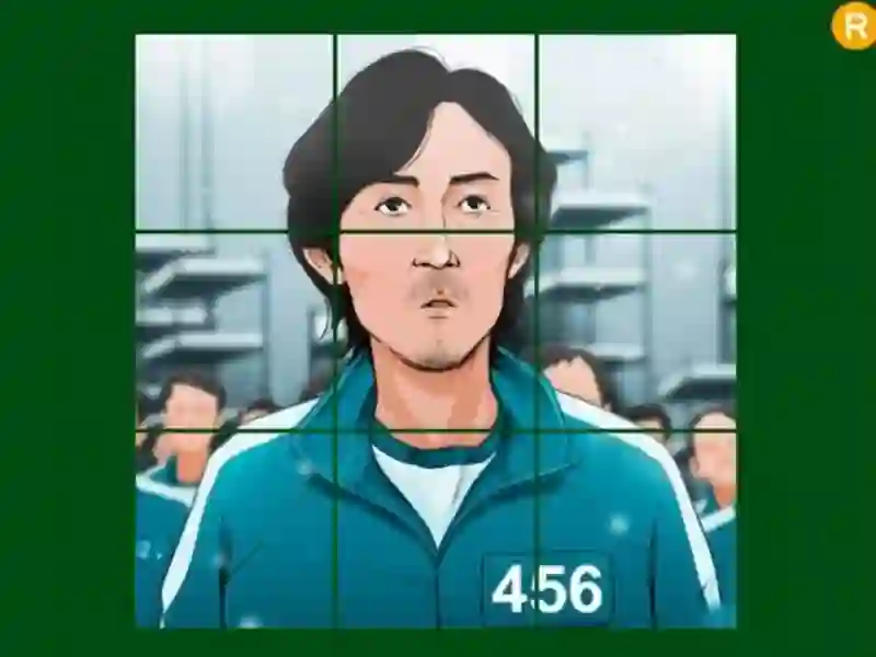 Jwèt Squid Jwèt Player 456 Sliding sou entènèt