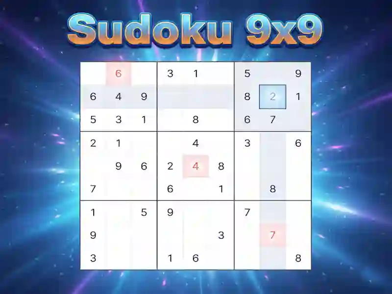 Jwèt Sudoku 9x9 sou entènèt