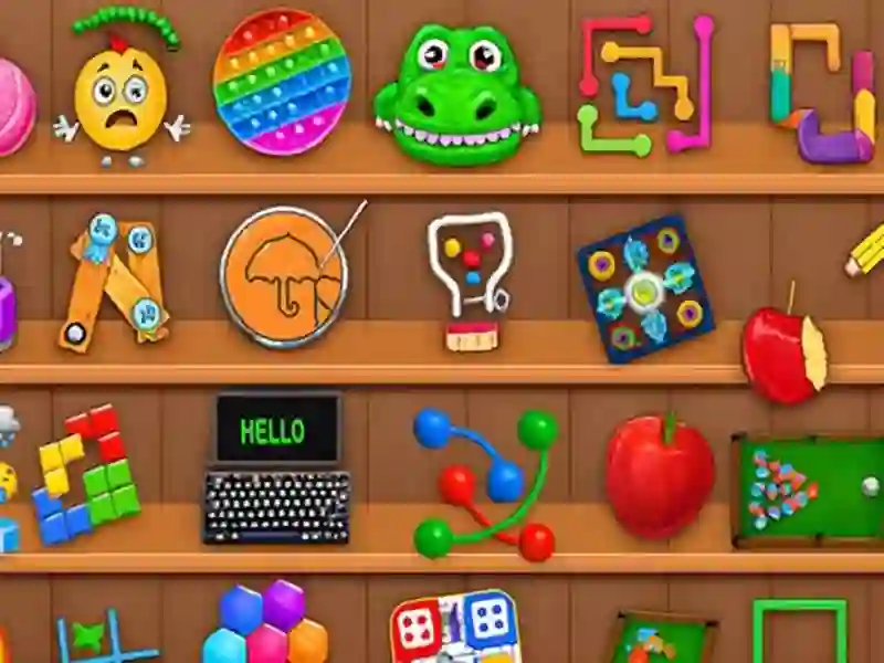 Jwèt Mini ASMR jwèt detant sou entènèt