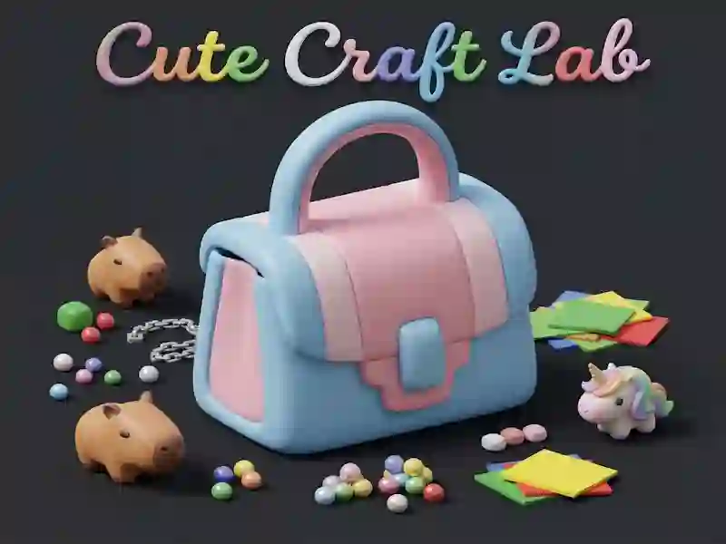 Jwèt Jwèt Cute Craft Lab sou entènèt