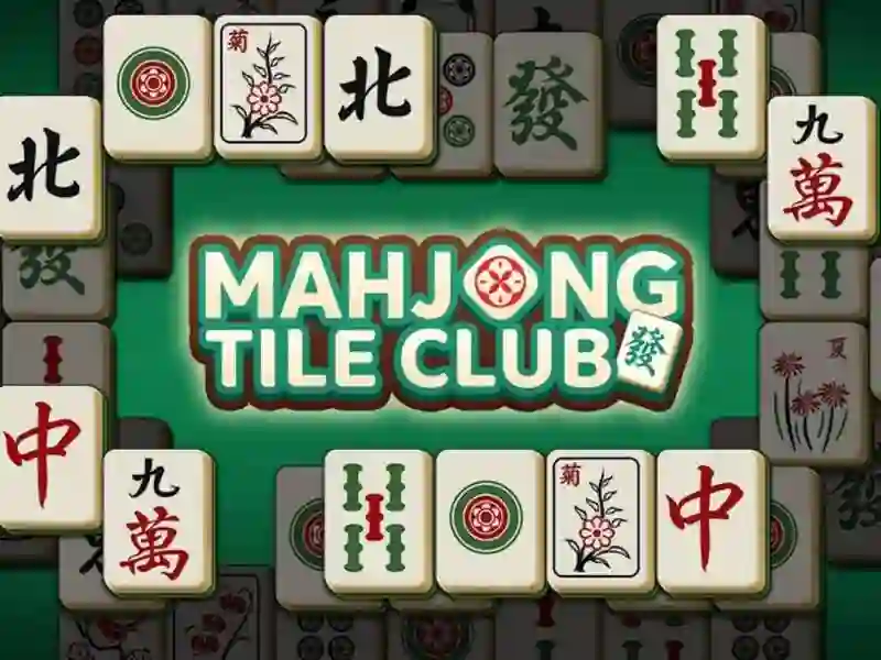 Jwèt Majong Tile Club sou entènèt