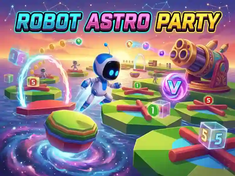 Jwèt Robot Astro Party sou entènèt