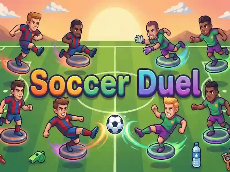 Jwèt Sou entènèt jwèt Soccer Duel sou entènèt