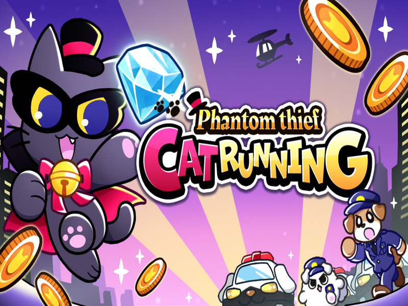 Jwèt Phantom vòlè chat kouri sou entènèt