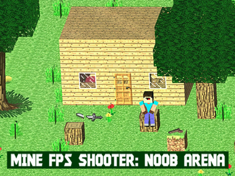 Jwèt M 'FPS tirè: Noob Arena sou entènèt