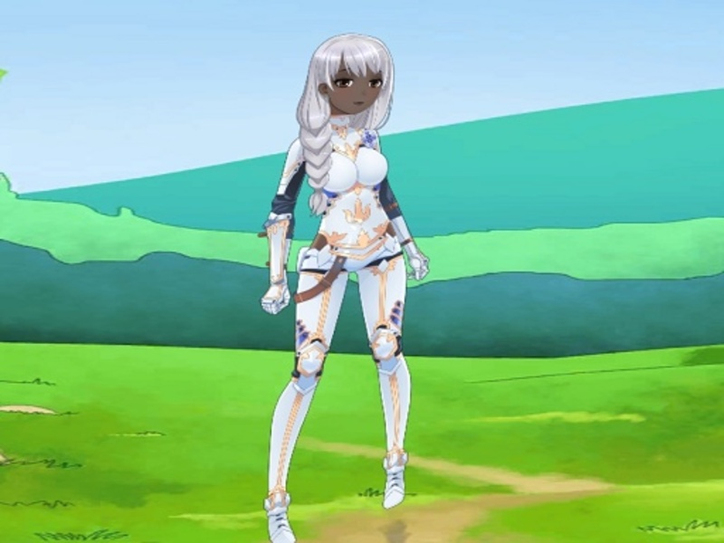Jwèt Fantasy anime abiye sou entènèt