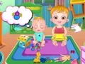 Jwèt Baby Hazel: Swen pou frè ak sè sou entènèt