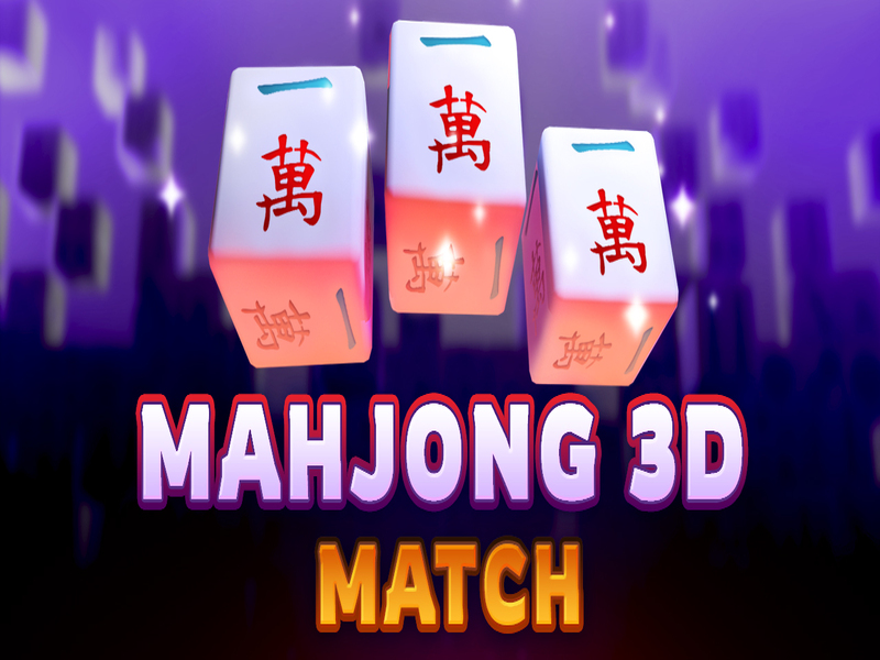 Jwèt Mahjong 3d match sou entènèt