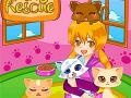 Jwèt Reskous ti pitit chat Cutie sou entènèt