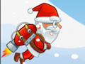 Jwèt Santa ak Jetpack sou entènèt