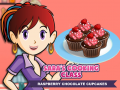 Jwèt Klas Cuisine Sara: Cupcack Chokalad ak Framboise sou entènèt
