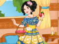 Jwèt Robe Patchwork Snow White sou entènèt