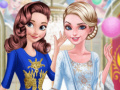 Jwèt Boul Arendelle Anna ak Elsa sou entènèt