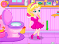 Jwèt Antrene Pou Woulè Bebé Elsa sou entènèt