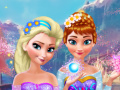 Jwèt Anna ak Elsa Makeover sou entènèt