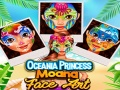 Jwèt Atizay figi Prens Moana nan Oseyan sou entènèt