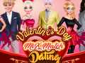 Jwèt Jou Valentine: Melanj ak matche randevou sou entènèt