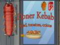 Jwèt Salad Doner Kebab, Tomat, Zonyon sou entènèt