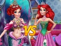 Jwèt Mermaid kont Prenses sou entènèt