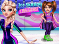 Jwèt Defi Patinaj sou Glase sou entènèt