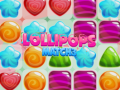 Jwèt Lollipops Match3 sou entènèt