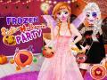 Jwèt Fèt Halloween frè ak sè frizè yo sou entènèt