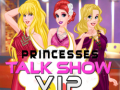 Jwèt Talk Show VIP Prensès yo sou entènèt