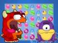 Jwèt Candy Monster Match 3 sou entènèt