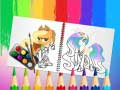 Jwèt Liv Koloraj Pony Dou sou entènèt
