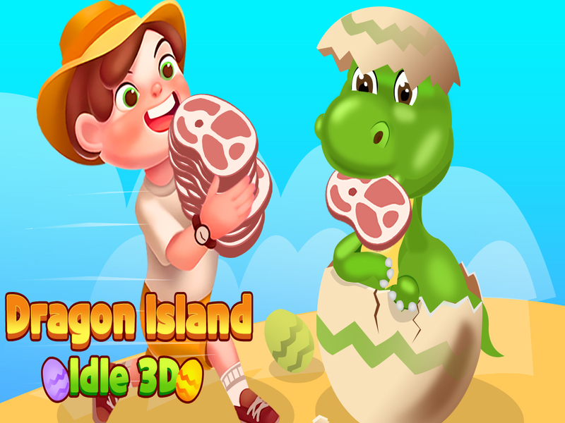 Jwèt Dragon Island Idle 3D sou entènèt