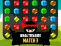 Jwèt Ninja Trezo Matche 3 sou entènèt
