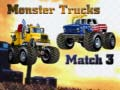 Jwèt Monstre Kamyon Match 3 sou entènèt