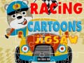 Jwèt Puzzel Racing Karikatur sou entènèt