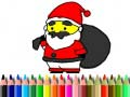 Jwèt Retounen Lekòl: Koulè Santa Claus sou entènèt