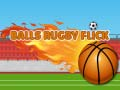 Jwèt Flick Rugby ak Boul sou entènèt