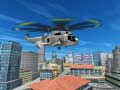 Jwèt Vole helikopter nan vil la sou entènèt