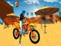 Jwèt Jwèt Motocross Plaj: Ras Stunt Bisiklèt sou entènèt