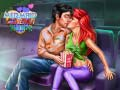 Jwèt Flirt nan Sinema Mermaid sou entènèt