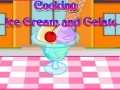 Jwèt Kwizin glas ak gelato sou entènèt