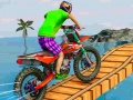 Jwèt Mèt Stunt Race Motosikl 3D sou entènèt