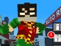 Jwèt Teen Titans Go: Minecraft Kourè Adolesan 3D sou entènèt