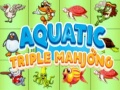 Jwèt Mahjong Twa fwa Dlo sou entènèt