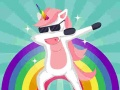 Jwèt Puzzel Dab Unicorns sou entènèt