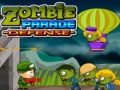Jwèt Defans Parade Zombi sou entènèt