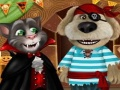 Jwèt Tòkè Tom ak Angela: Fèt Halloween sou entènèt